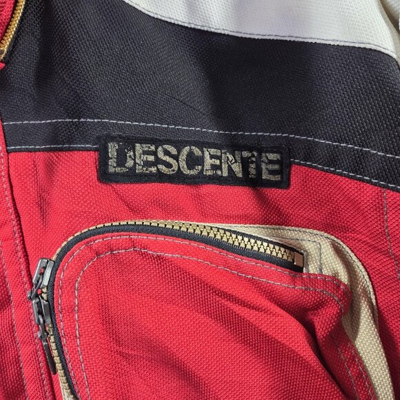 Vintage Descente Seiko Ski Jacket Mens XL Red Black Alpha Thermo Made Japan 80s - Picture 16 of 16